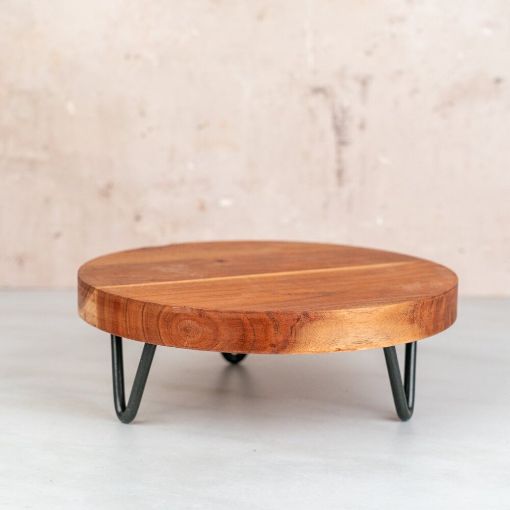 Wood Cake Stand